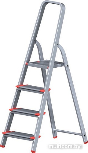 Лестница-стремянка Новая высота NV 511 алюминиевая индустриальная 4 ступени (5110104)