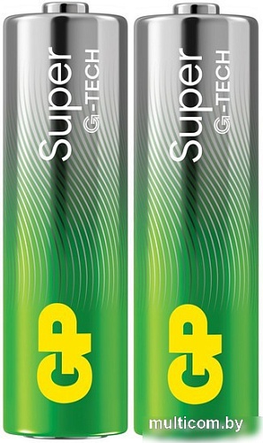 Батарейка GP Super LR6/15AETA21EAN-2S2