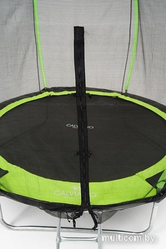 Батут Calviano Outside Master Green 252 см - 8ft (внешняя сетка, с лестницей)