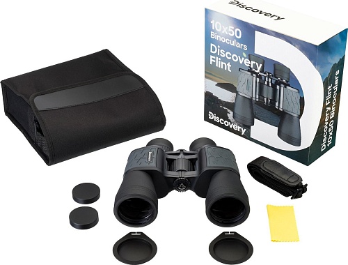 Бинокль Levenhuk Discovery Flint 10x50 79583