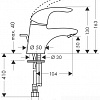 Смеситель Hansgrohe Focus E 31700000