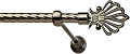Lm Decor Веер (антрацит, витая, 2м 16мм, 1 ряд)