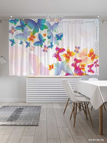 JoyArty Цветные бабочки p_13587 (145x180)