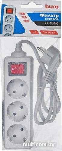 Сетевой фильтр Buro 300SL-1-G