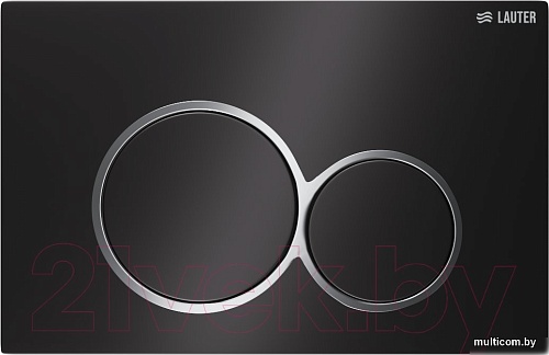 Панель смыва Lauter 219704E (черный)