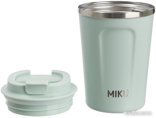 Термокружка Miku 380мл (светло-зеленый)