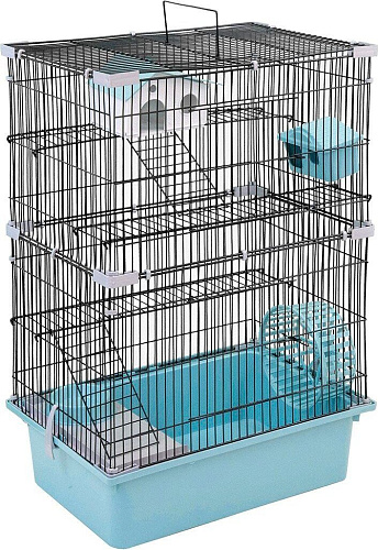 Клетка ЕСО Рикки 43112бирюз-черн