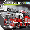 Конструктор XingBao Fire Fighting XB-03031 Пожарная машина с лестницей