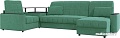 Угловой диван Moon Trade Даллас 018 003610 (левый, зеленый)