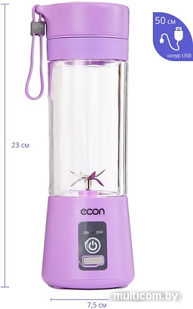 Портативный блендер Econ ECO-554SB