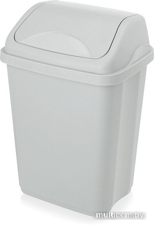 Мусорное ведро Эльфпласт Ultra EP589 (10 л, серый)