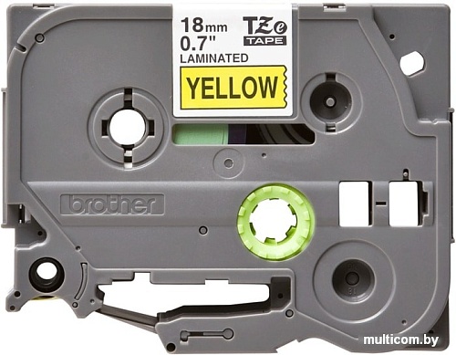 Картридж-лента для термопринтера Brother TZe-641 (18 мм, 8 м)