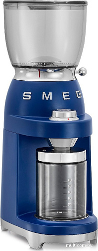 Электрическая кофемолка Smeg CGF01LVEU (синий)