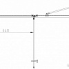Душевая дверь Omnires Manhattan ADP14X LUX-T