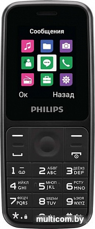 Мобильный телефон Philips Xenium E125 (черный)
