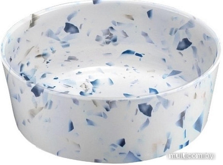 Миска TarHong Terrazzo PTD3050WBTF (белый/синий)