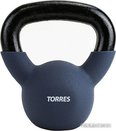 Гиря Torres PL55224 4 кг (серый)