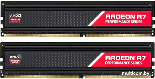 Оперативная память AMD Radeon R7 Performance 2x16GB DDR4 PC4-19200 R7S432G2400U2K