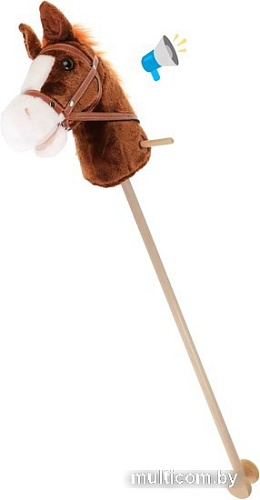 Прыгалка Наша Игрушка Лошадка-скакалка с колесиками WJ-219