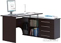 Компьютерный стол Тэкс Грета-16 (правый/венге)