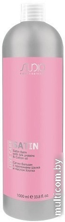 Kapous Сатин-Бальзам с протеинами шелка Luxe Care 1000 мл