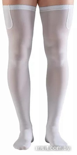 Чулки компрессионные Venoteks 1А212 1 кл.к. со вставкой (M, белый)