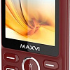 Мобильный телефон Maxvi K15n (винный красный)