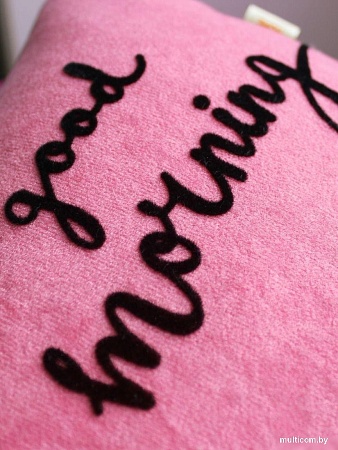 Декоративная подушка Matex Meow. Good Morning 24-767 (мятный/чернильный)