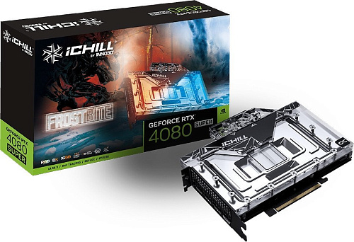 Видеокарта Inno3D GeForce RTX 4080 Super 16GB iChill Frostbite C408S-166XX-1870FB