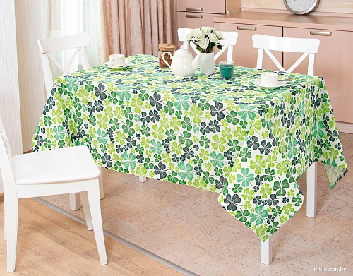 Скатерть АртПостель Клевер СБ.150.260 260x150