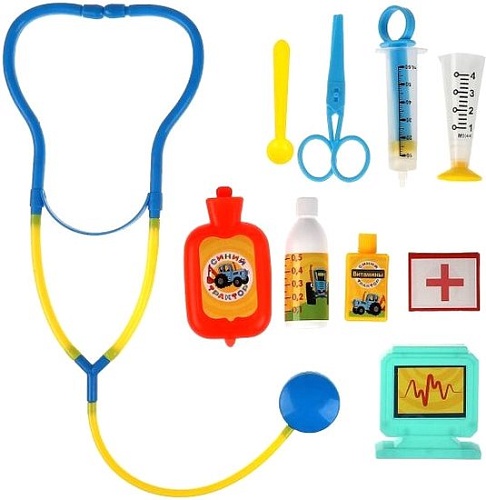 Игровой набор доктора терапевта Играем вместе Синий трактор A1408188C-R