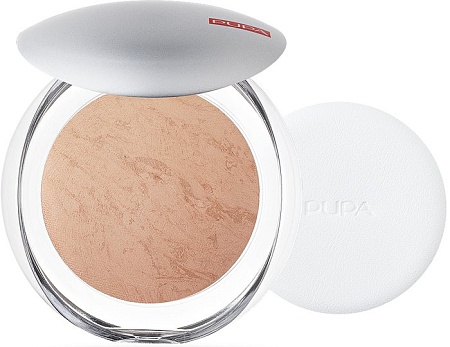 Компактная пудра Pupa Luminys Silky Baked Face Powder Оттенка загара тон 06 (9 г)