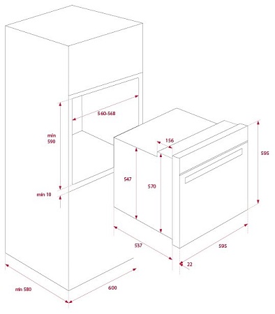 Духовой шкаф TEKA WISH Maestro HLB 850 WHITE (41560295)