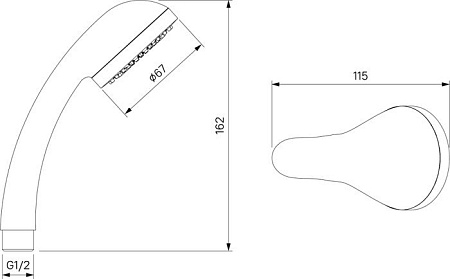 Смеситель Milardo Helic HELSB02M02