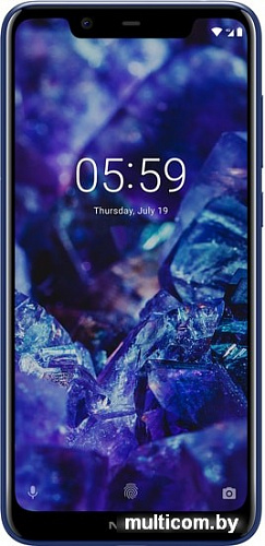 Смартфон Nokia 5.1 Plus (глянцевый индиго)