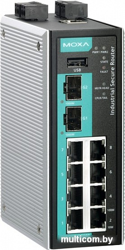 Коммутатор Moxa EDR-810-2GSFP-T