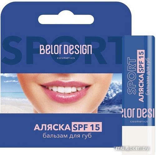 Belor Design Бальзам для губ Аляска спорт SPF 15