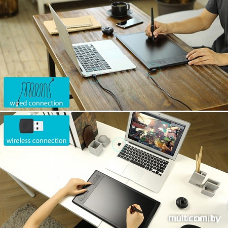 Графический планшет Huion Inspiroy Q11K V2