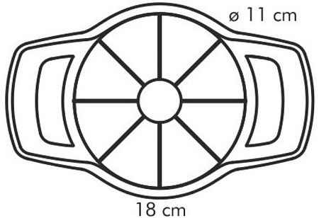 Яблокорезка Tescoma Presto 420660