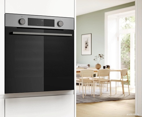 Электрический духовой шкаф Bosch Serie 4 HJA737BR0