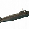 Сборная модель Звезда Подводная лодка Курск 9007П