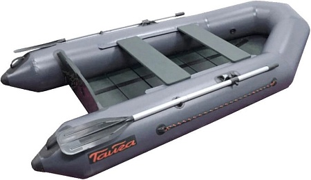 Моторно-гребная лодка Leader Boats Тайга-290Р 0062245 (серый)
