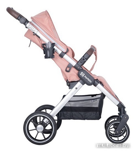Коляска прогулочная «книга» Farfello Galla-S (коралловый)