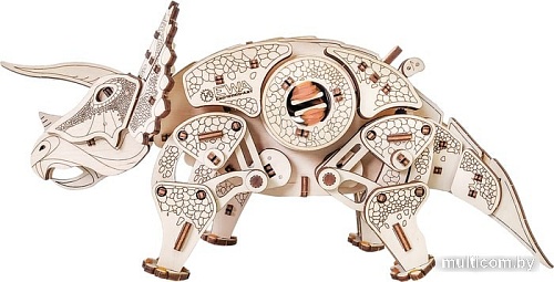 3Д-пазл Eco-Wood-Art Трицератопс