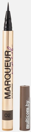 Маркер для бровей Vivienne Sabo Marqueur Superb (тон 02 темно-коричневый)