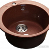 Кухонная мойка GranFest Rondo GF-R480 (красный марс)