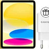 Планшет Apple iPad 10.9&amp;quot; 2022 64GB (желтый) + Canyon CNE-CHA20W02