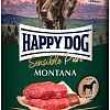 Консервированный корм для собак Happy Dog Sensible Pure Montana Конина 400 г