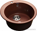 Кухонная мойка GranFest Rondo GF-R480 (красный марс)