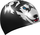 Шапочка для плавания Mad Wave Husky (черный)